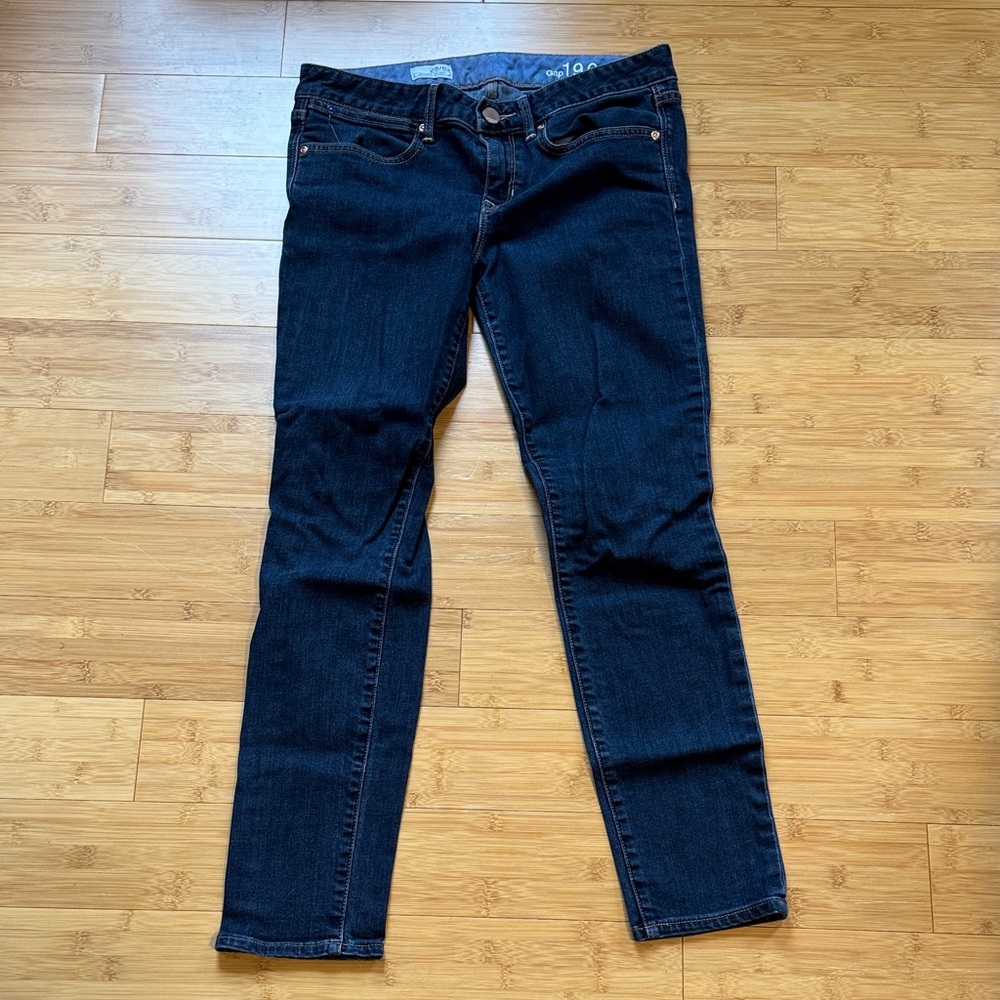 GAP Women's Deep Blue Straight Leg Jeans
